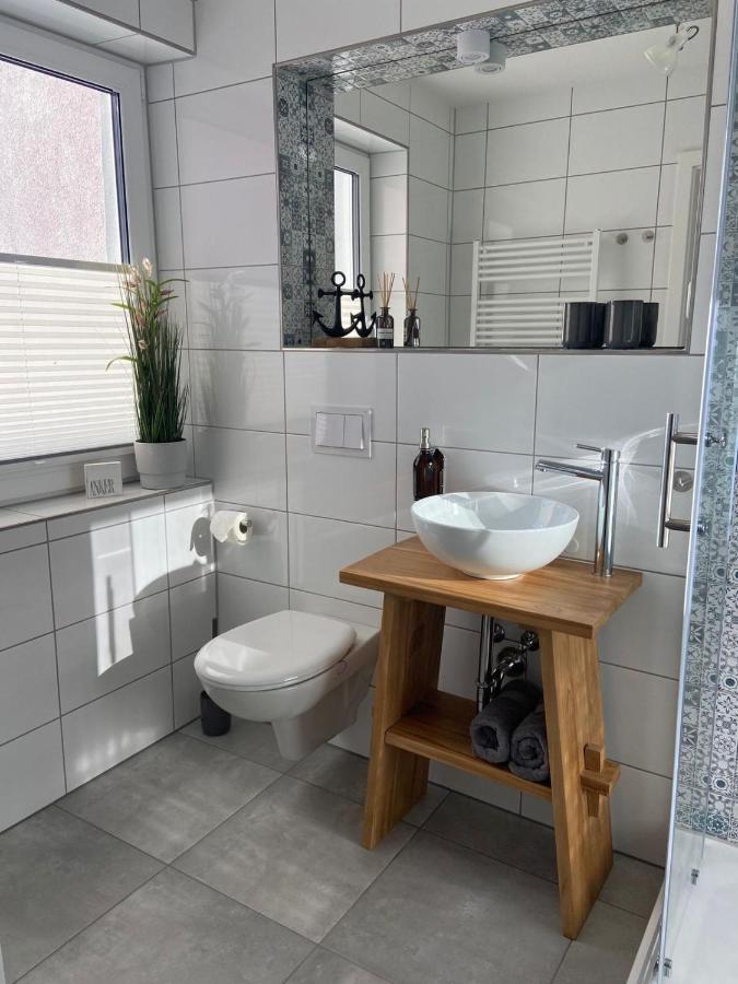 Hafenkoje Zum Anker Apartman Wolgast Kültér fotó