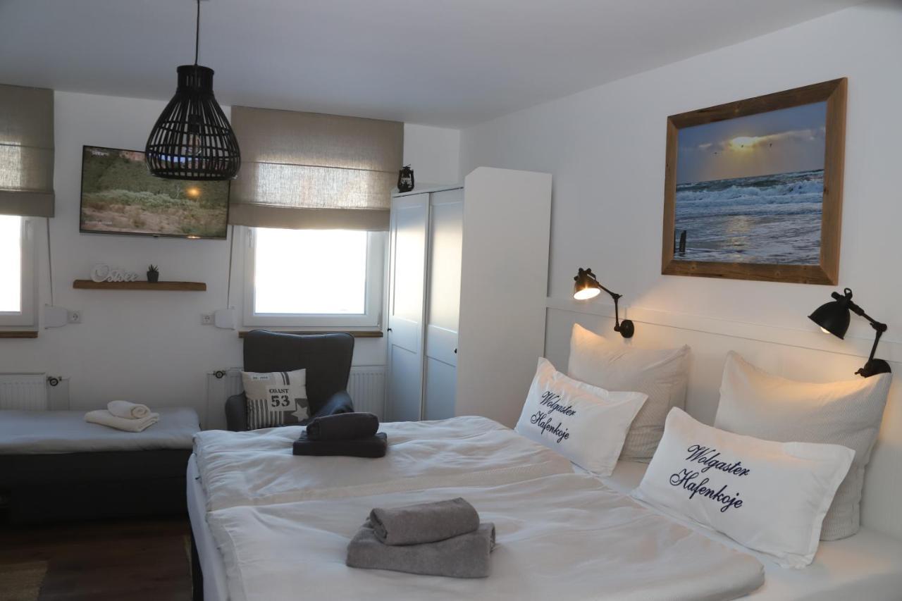 Hafenkoje Zum Anker Apartman Wolgast Kültér fotó