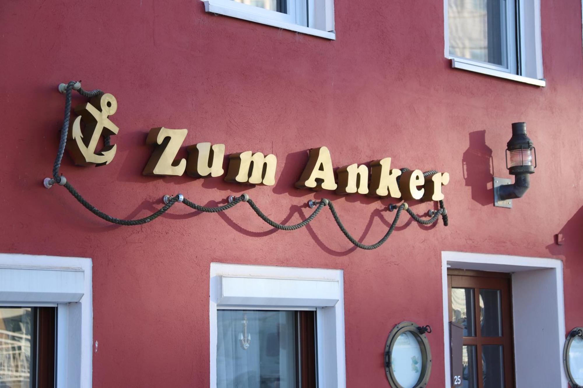 Hafenkoje Zum Anker Apartman Wolgast Kültér fotó